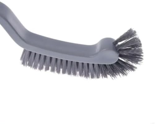 2pcs Toilet Cleaning Brush - Long Handle Curved for Bathroom