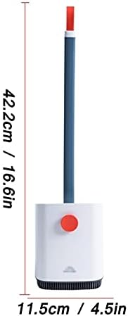 Classic Design Toilet Brush Holder with Long Handle 1
