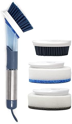 CBC Crown Toilet Brush with 4 Heads Extra Refill Set