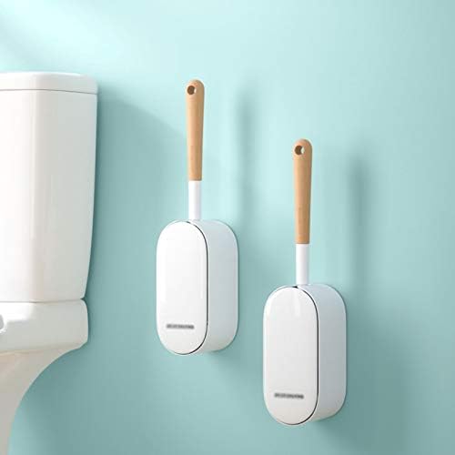 YQBUER Toilet Brush with Automatic Lid