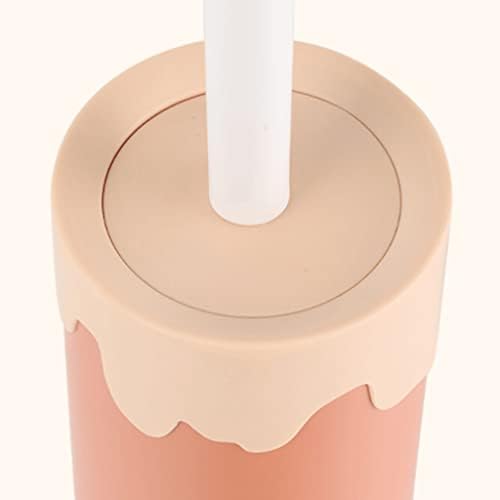SUREK Soft Fine Toilet Brush with Holder