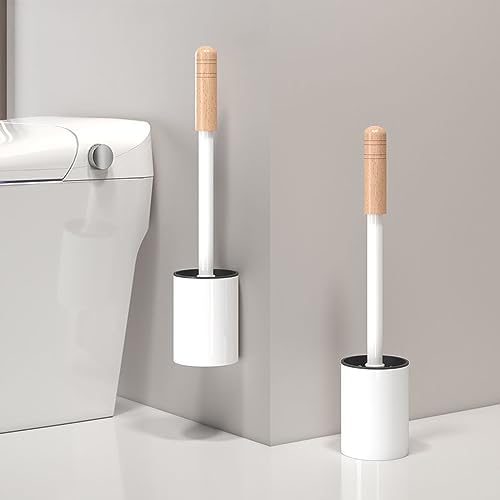 YEAMKE Toilet Brush with Removable Handle and Soft Bristles 1
