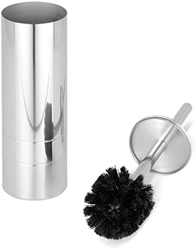 Classic Toilet Brush Holder Gloria Silver