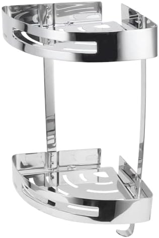FINANCIALLY LIT 2-Layer Corner Caddy Shelf Organizer