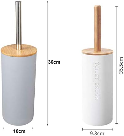 SPOUR Toilet Brush Set with Holder - Grey 1