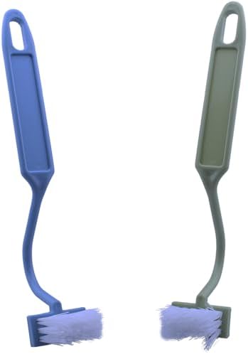 DLBTWDOYLS V-Shaped Toilet Brush Set of 2