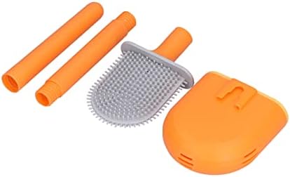 SYHAQYE Toilet Brush Holder Set - Wall Mounted Orange