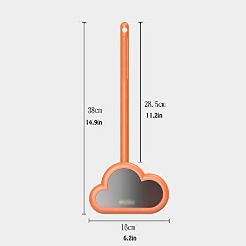 RUVOO Toilet Brush and Holder with Long Handle White 1638cm