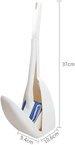 Toilet Brush with Long Handle and Soft Hair