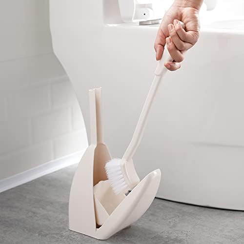 Toilet Brush with Long Handle and Soft Hair