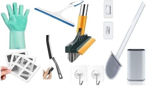 JAYTOP 10 Piece Bathroom Cleaning Kit 1