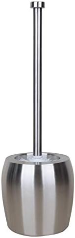 ROLTIN Toilet Brush with Holder and Silicone Scrubber