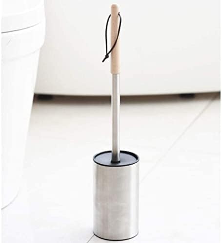 Stainless Steel Toilet Brush with Wooden Handle