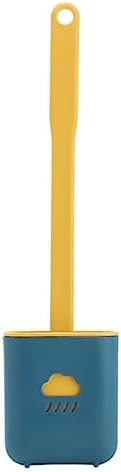 Toilet Brush Set with Holder 3PCS Yellow