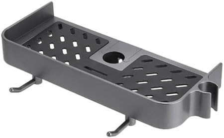 BRIGHTFUFU Shower Bar Basket Organizer for Bathroom Essentials