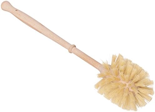 REDECKER Oiled Beechwood Toilet Brush Set