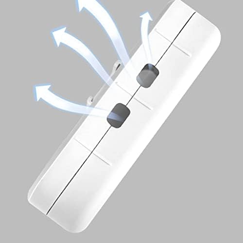 RUVOO Toilet Brush and Holder with Long Handle White 1638cm