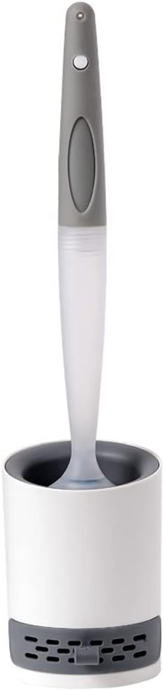 Round Head Liquid Toilet Brush with Hanging Hook