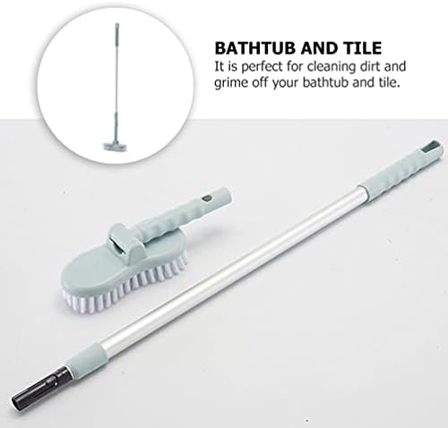 Baluue 1pc Toilet Cleaning Brush with Long Handle