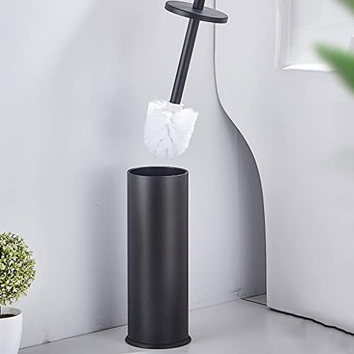 UNNS Toilet Brush with Base and Holder - Black