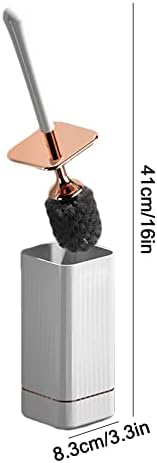 Stainless Steel Wall Mounted Toilet Brush with Holder - Durable and Rust-Proof