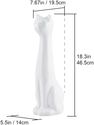 Allure Home Creation Cat Toilet Brush Holder 3-Piece Set