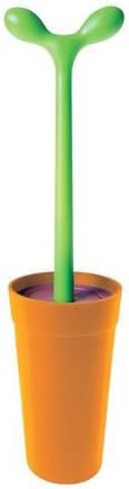 Alessi Merdolino Toilet Brush Light Blue