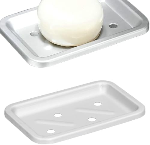Hyuduo Wall Mounted Shower Shelf Drain Storage Rack