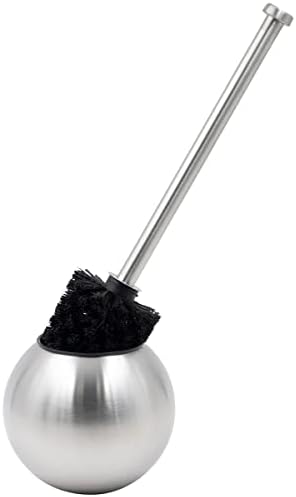 Eviva Toilet Brush and Holder Stainless Steel 1