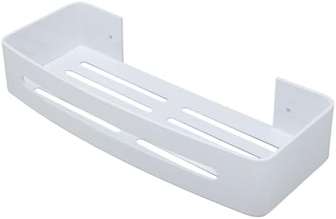 Fafeicy Aluminum Shower Shelf Sturdy Wall Mount Organizer