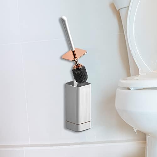 Stainless Steel Wall Mounted Toilet Brush with Holder - Durable and Rust-Proof