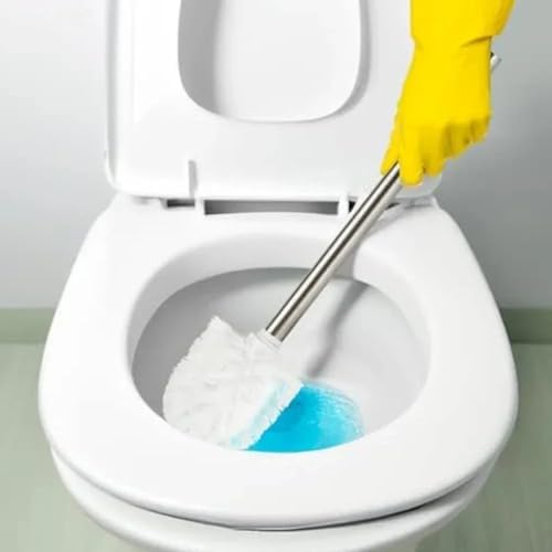 NLIEOPDA Toilet Brush Five-Piece Set - Durable and Space-Saving