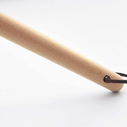 Stainless Steel Toilet Brush with Wooden Handle