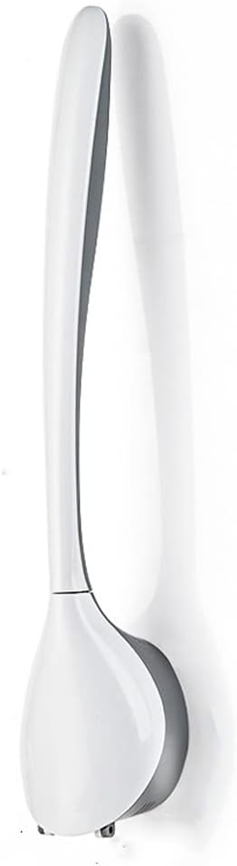Toilet Brush with Wall Mount and Soft Silicone Bristles
