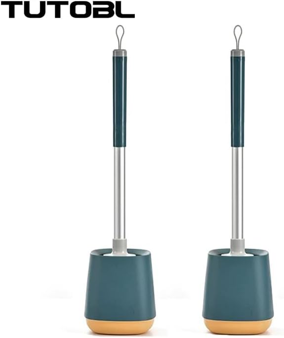 TUTOBL Toilet Brushes 2 Pack with Holder