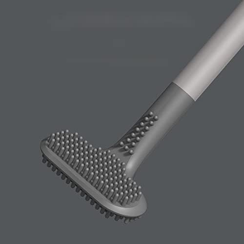 Toilet Brush with Wall Hanging Design Easy Clean Durable