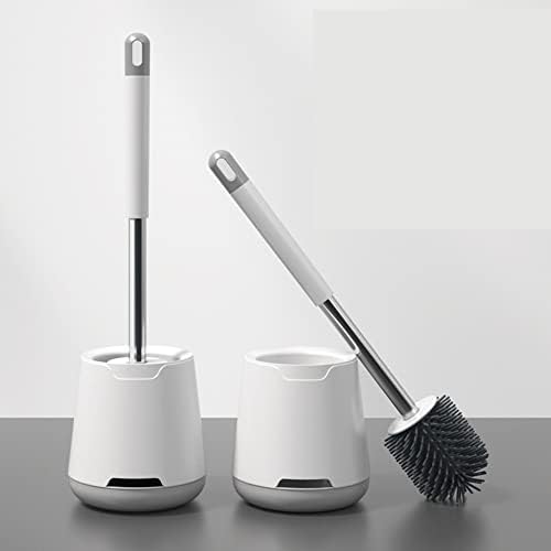 Senmubery Toilet Brush with Holder and Wall Mount 1