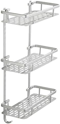 FINANCIALLY LIT 3 Tier Aluminum Shower Caddy 1