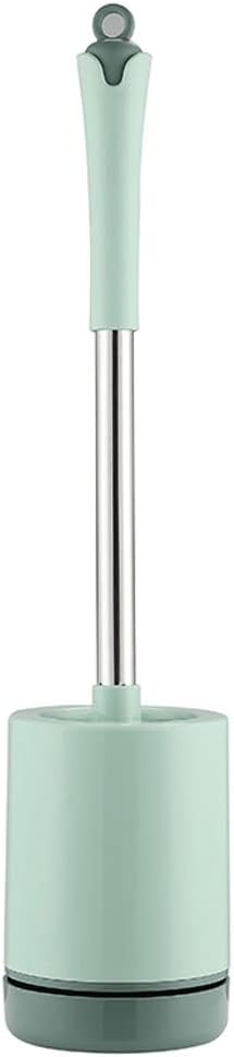 KAAZEE Toilet Brush Holder with No-Slip Handle and Flexible Bristles 1