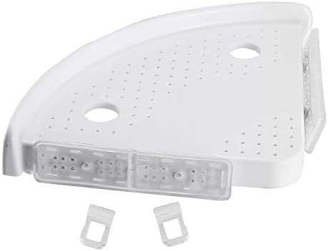 FINANCIALLY LIT Shower Caddy Corner Shelf Organizer