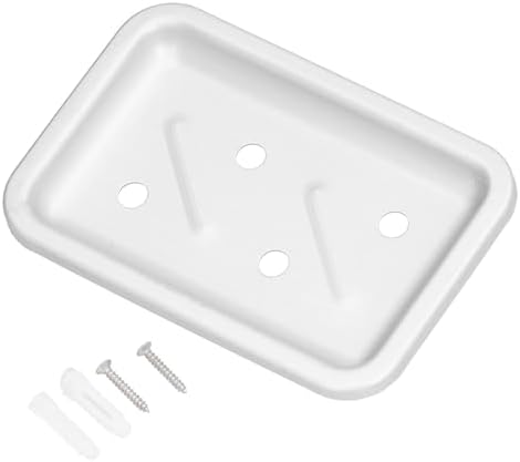 Hyuduo Wall Mounted Shower Shelf Drain Storage Rack