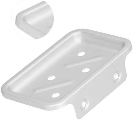 Hyuduo Wall Mounted Shower Shelf Drain Storage Rack