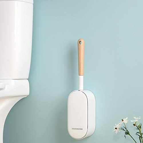 YQBUER Toilet Brush with Automatic Lid