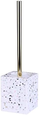 SPOUR Toilet Brush Holder Set Resin Durable