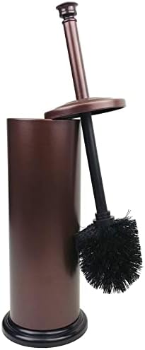 Estilo Stainless Steel Toilet Brush with Holder - Bronze Bathroom Set
