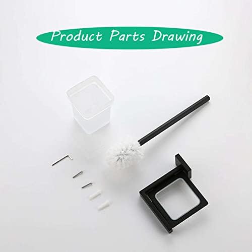 SPOUR Toilet Brush and Holder Set 36x14x14cm