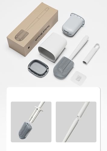 ADIUPUL Toilet Brush with Holder Set 1