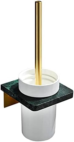 NOVOCE Toilet Brush Set with Holder - Black