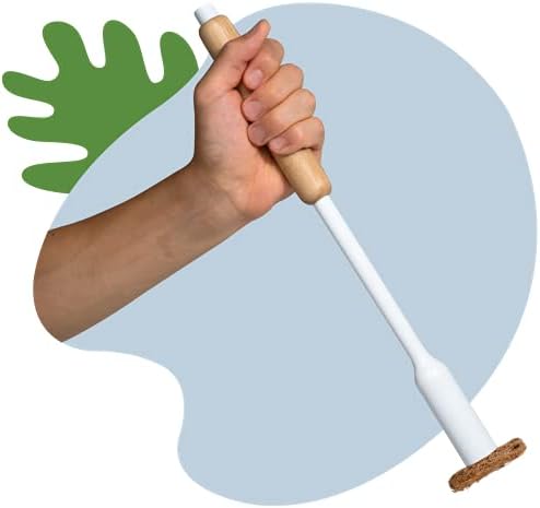 TUSHY Brush - Eco-Friendly Coconut Scrubber with Tea Tree Oil