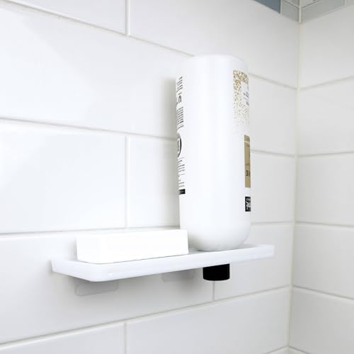 Three by Three Seattle Aquafolio 5 Piece Shower Organizer Set White